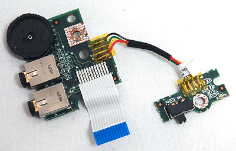 Toshiba Satellite M30X M35X AUDIO BOARD + Wifi Switch  K000019130 NA100401600