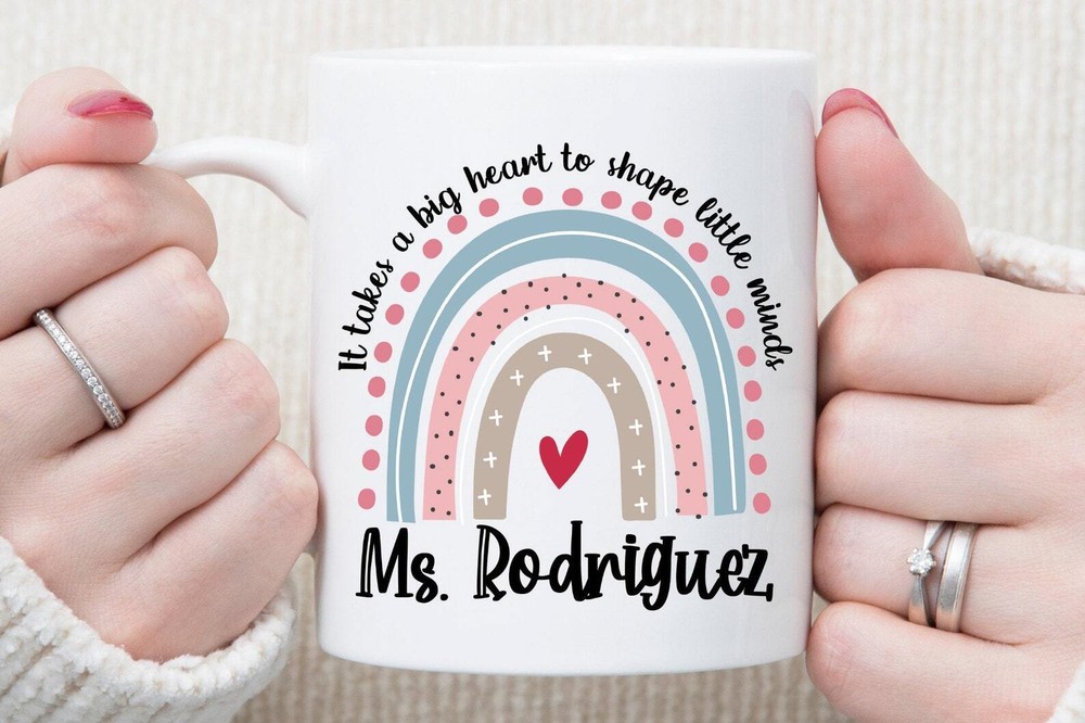 Personalized 2nd Grade Teacher Mug Elementary Teacher Gift Appreciation Gift