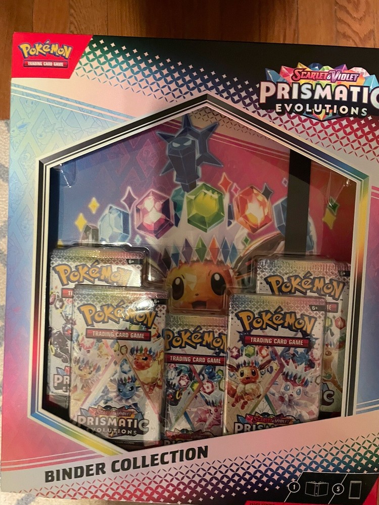 Pokémon TCG: Scarlet & Violet Prismatic Evolutions Binder Collection New Sealed