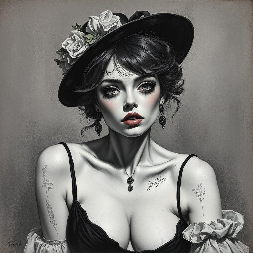 AI Art Digital Image Wallpaper Background for Desktop-image