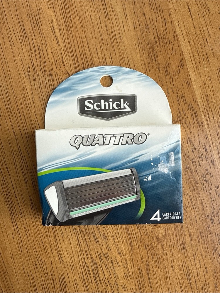 Schick Quattro Razor Refills 4-Pack