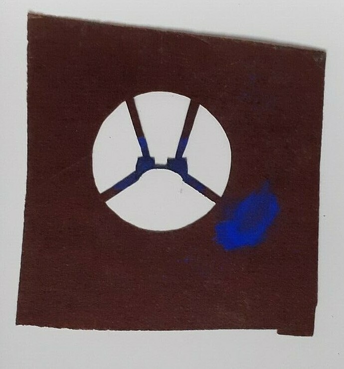 Japanese Samurai Katagami Kimono Stencil Mon Kamon Helmet Design