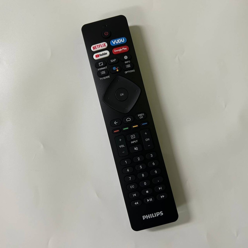 Voice Genuine Remote Control For Philips 43PFL5704 43PFL5766 43PFL5604/F7 TV-image