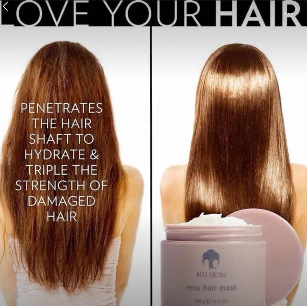 Nuskin Renu Deep Conditioning Hair Mask with Free Shipping