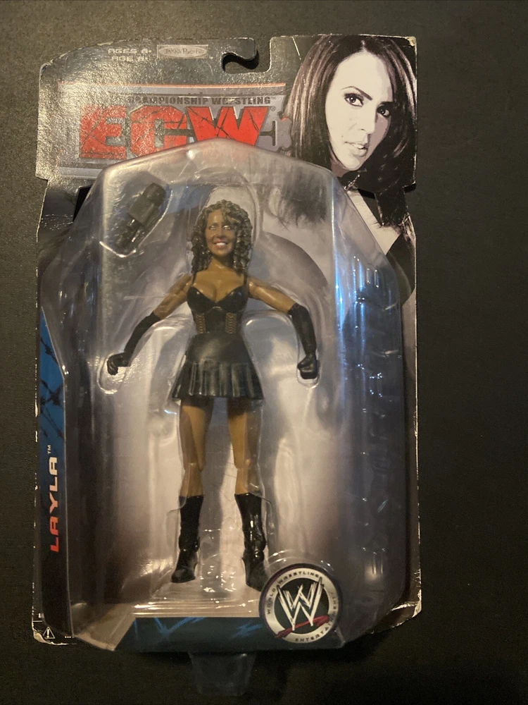 WWE Layla ECW Series 3 Wrestling Action Figure 2007 Jakks Pacific W5