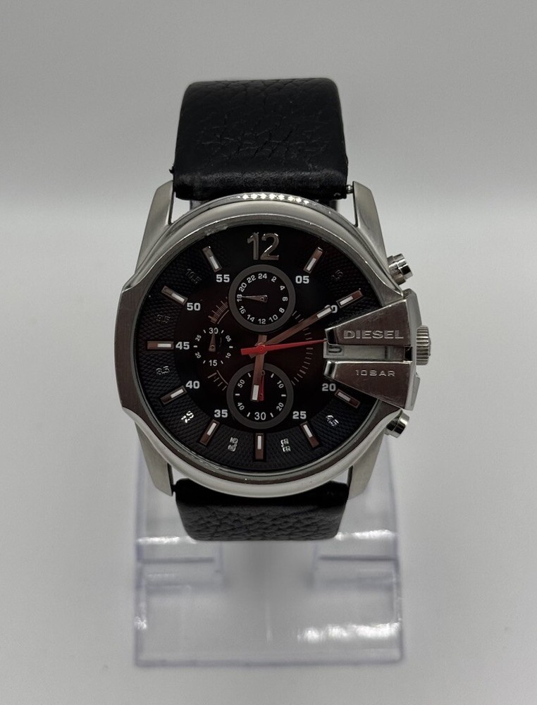 Diesel DZ-4182 Chronograph Black Dial analog Quartz Men's Wristwatch
