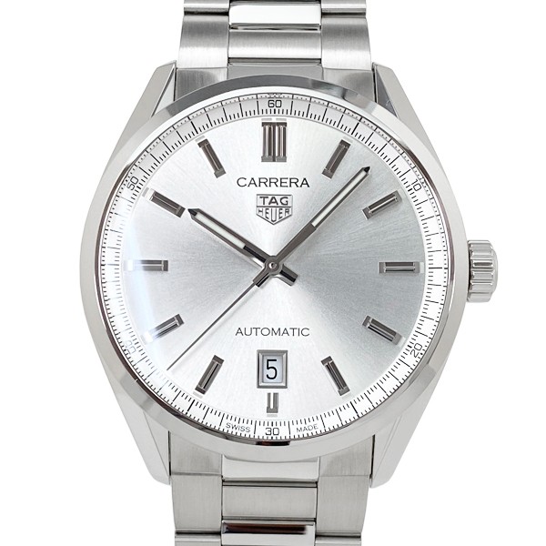 Pre-owned TAG Heuer Carrera Caliber 5 WBN2111 Automatic Men's Watch Stainless Steel