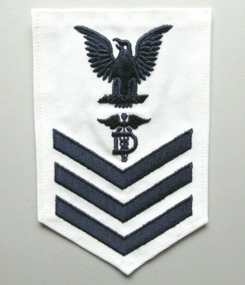 ⭐U.S. NAVY 1ST CLASS PETTY OFFICER DENTAL TECHNICIAN RATE RANK MILITARY PATCH
