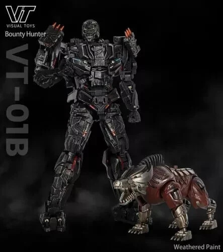 Visual Toys VT-01B VT Bounty Hunter Lockdown Battle Damaged Ver. Figure 22CM-image