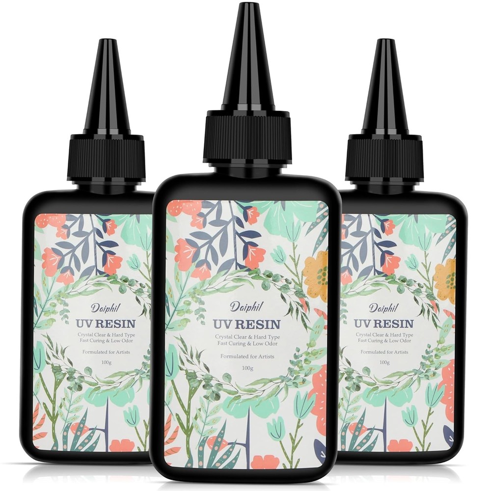 High Gloss Crystal Clear UV Resin 300g for Ultraviolet Curing Hard Epoxy