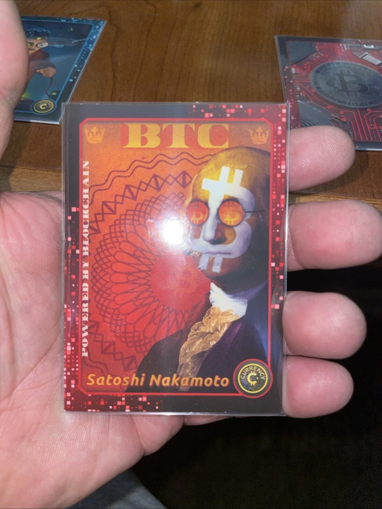 2024 Cardsmiths Currency Series 3 HOLOFOIL #2 Satoshi Nakamoto & Extra Cards……