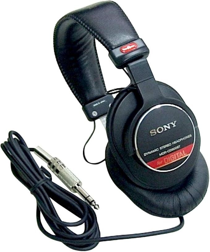 Sony MDR-CD900ST Studio Monitor Stereo Headphones - Black Japan Free Expedited