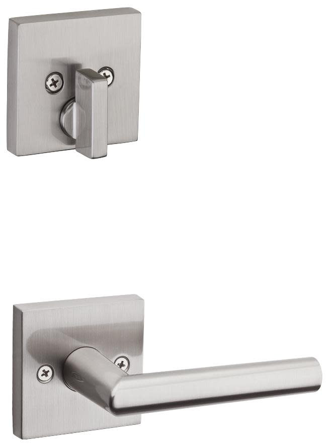 Kwikset 966MILSQT.UNIV Milan Lever Single Cylinder Interior Pack - Nickel