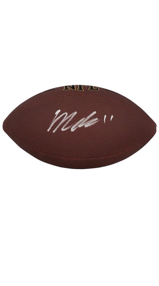 Micah Parsons Signed Wilson Super Grip Full Size NFL Football - (Fanatics COA)