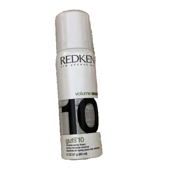 Redken Guts 10 Volume Spray Foam 2oz Travel Size Volumizing Mousse NEW Salon Quality-image