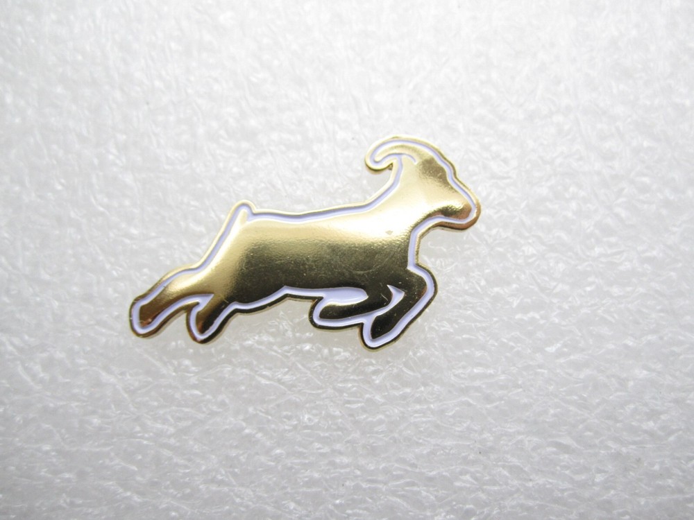 Running Goat Lapel Pin (D8)