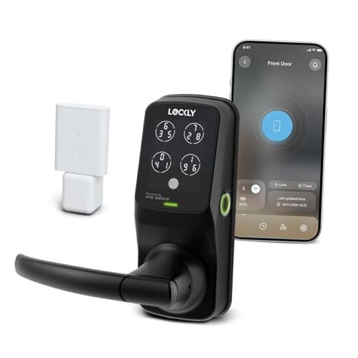 Smart WiFi Digital Door Lock with Keyless Entry and 3D Face Recognition