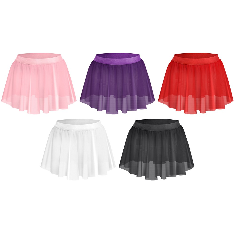 Mens Miniskirt Costume Skirt Ruffled Underwear Cross-Dresser Bikini Sissy Mesh