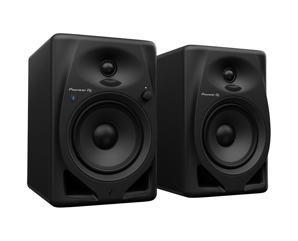 Pioneer DJ DM-50D-BT Black Powered Studio Monitor Active Speaker Pair +Bluetooth