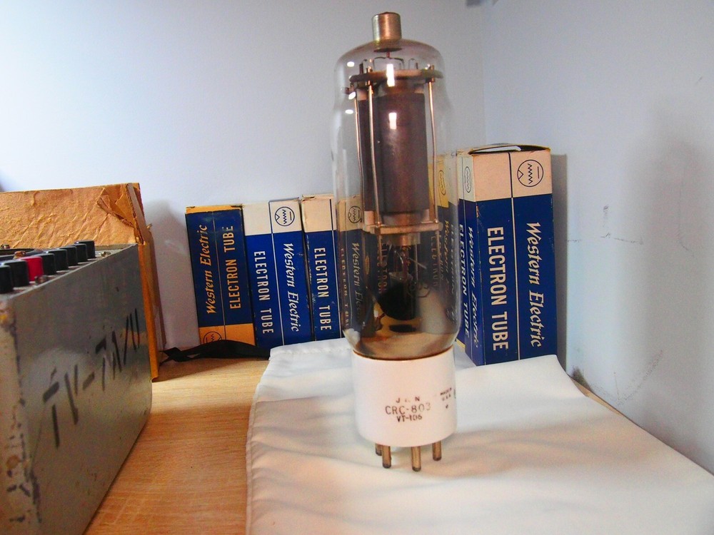 Single 803 VT-106 JAN RCA Tube - Untested - Returnable if Non-Functional