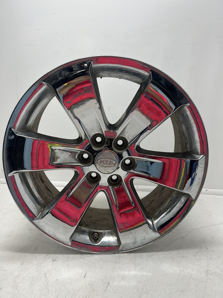 Kia Chrome 6 Spoke Alloy Wheel Rim Size 18x7.5 Oem USED