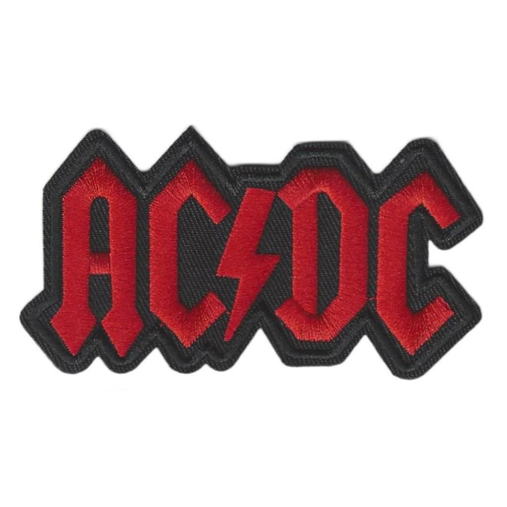 ACDC IRON ON PATCH 3.75