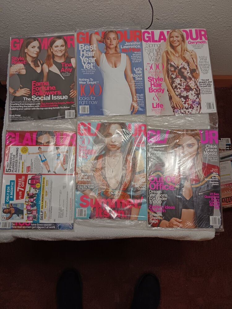 Glamour Magazine COMPLETE 2016 All 12 From 2016