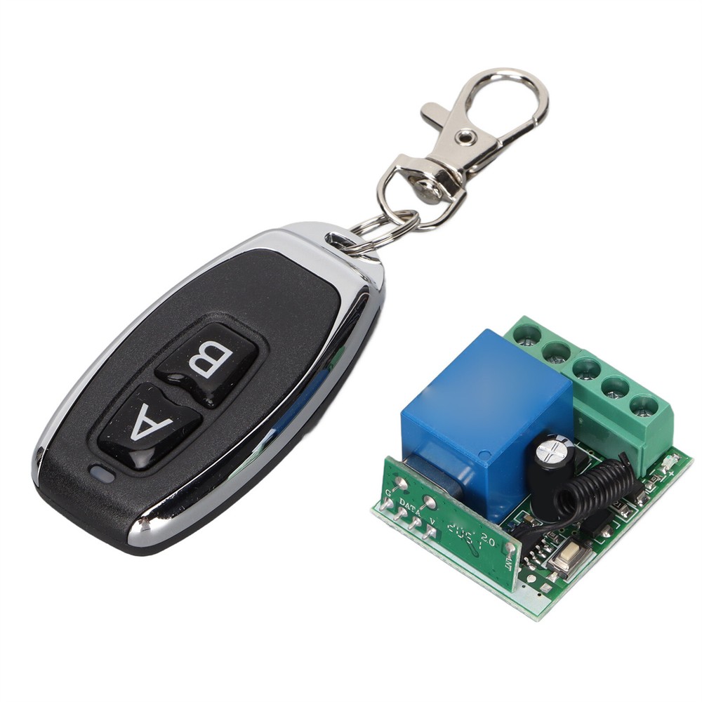 433MHZ DC12V 10A Wireless Relay RF Remote Control Switch Receiver 1PCS