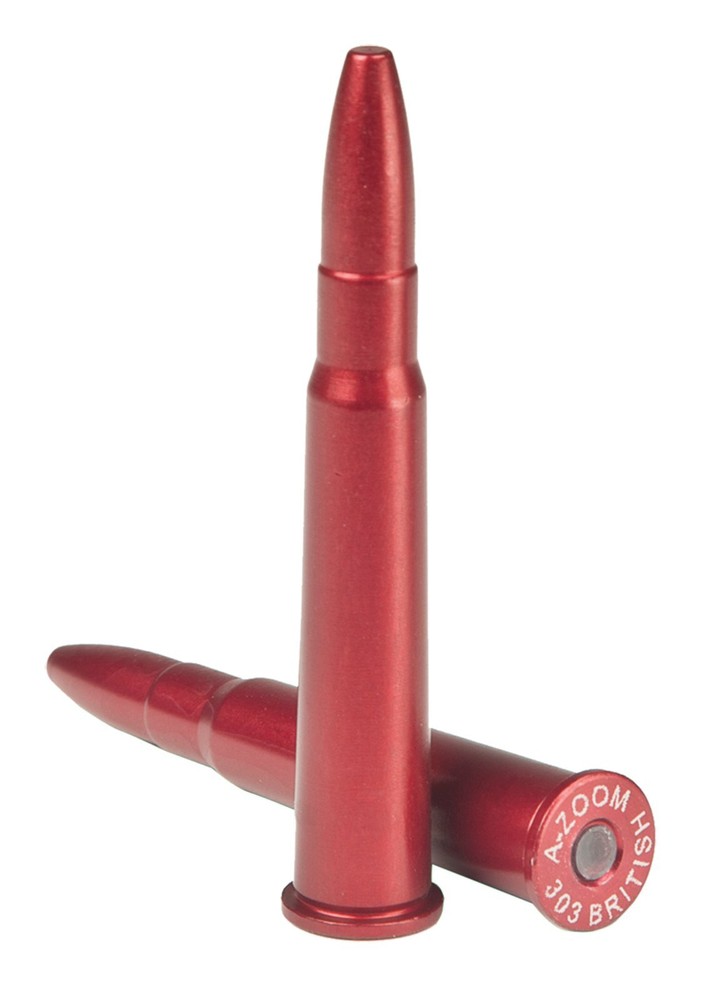 A-Zoom Rifle Precision Snap Caps 303 British 2/Pack 12226
