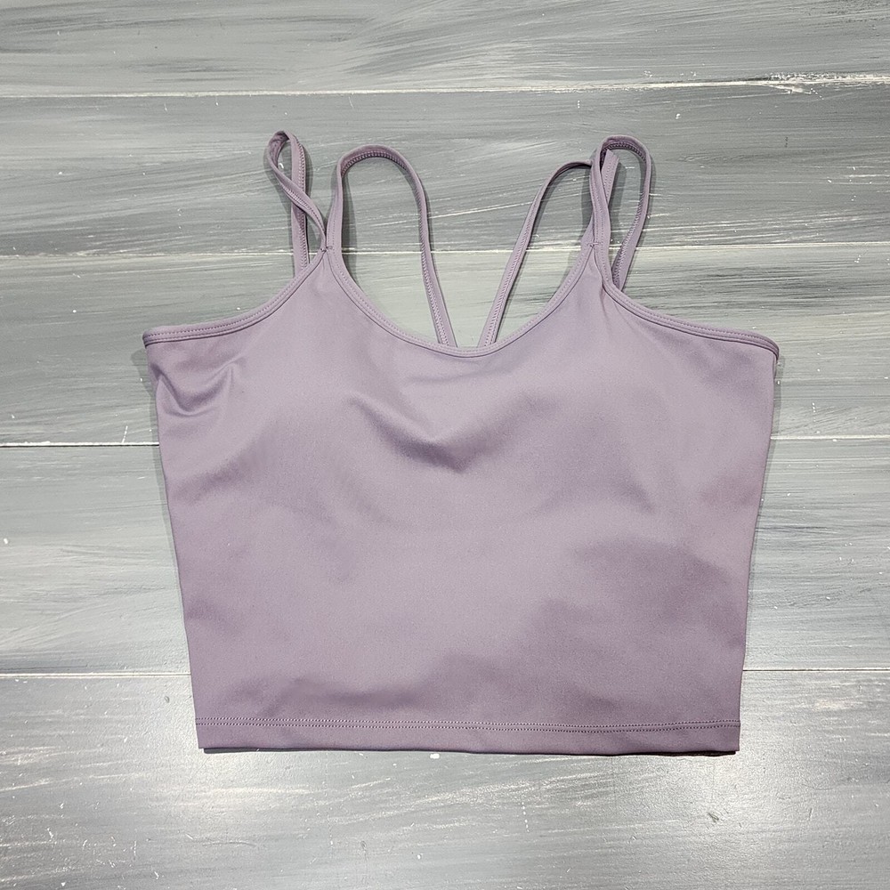Lily & Lottie Bralette Cloud 9 Shapewear Bra Lilac Size XL Workout Tank