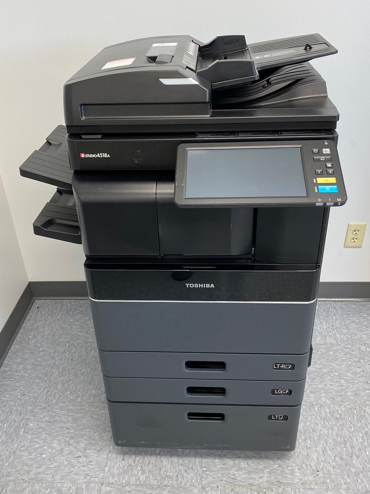 Toshiba e Studio 4518A Copier Printer Scanner Multifunction w/ Finisher