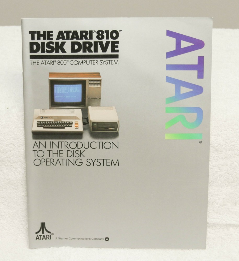 Atari 810 Disk Drive, An Introduction to the Disk Operating System