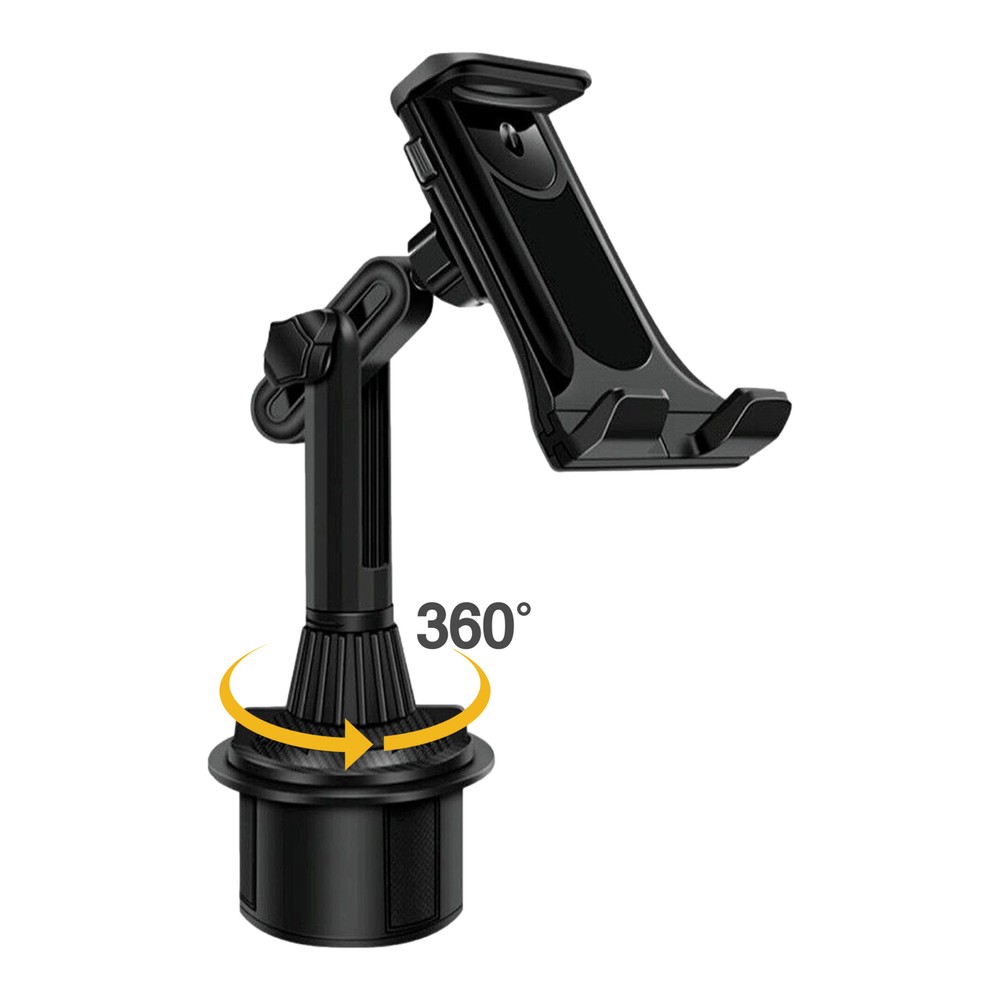 Foldable 360 Rotating Adjustable Car Cup Holder Phone Stand for Cell Phones