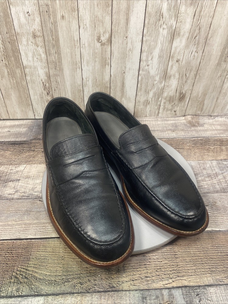 Cole Haan Todd Snyder Black Leather Loafers for Men Size 10.5 Medium