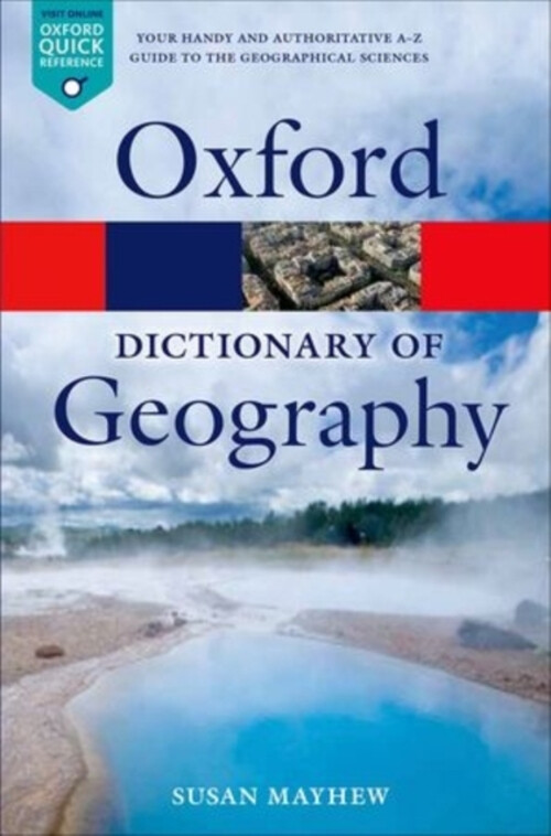 Essential Dictionary of Geography Paperback by Susan Mayhew