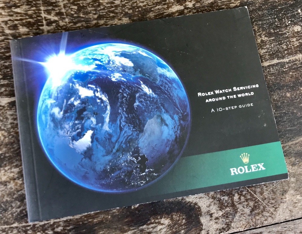 ROLEX 2011 Service Booklet for Daytona Submariner Explorer GMT Sea-Dweller Milgauss Models