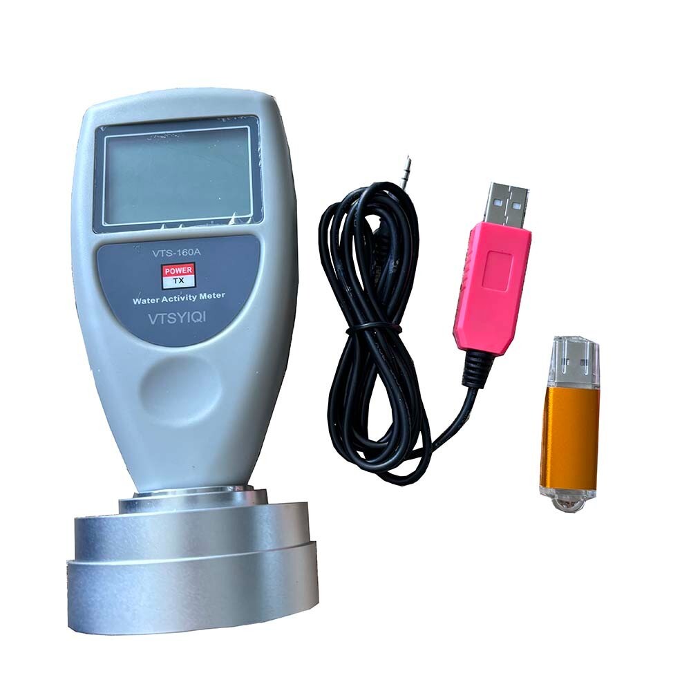 Portable Water Activity Meter Food AW Tester with USB Data Cable Software