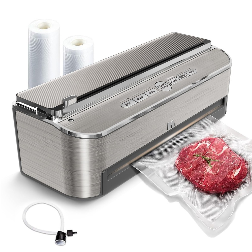 Powerful 120W Automatic Vacuum Sealer Machine with 85kPa Strong Seal