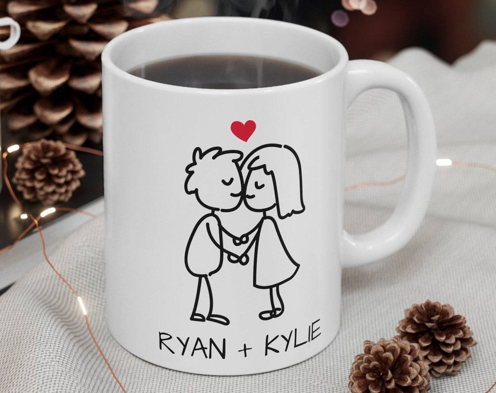Personalized Valentines Day Gift Valentines Day Mug Couples Coffee Mug Gifts For