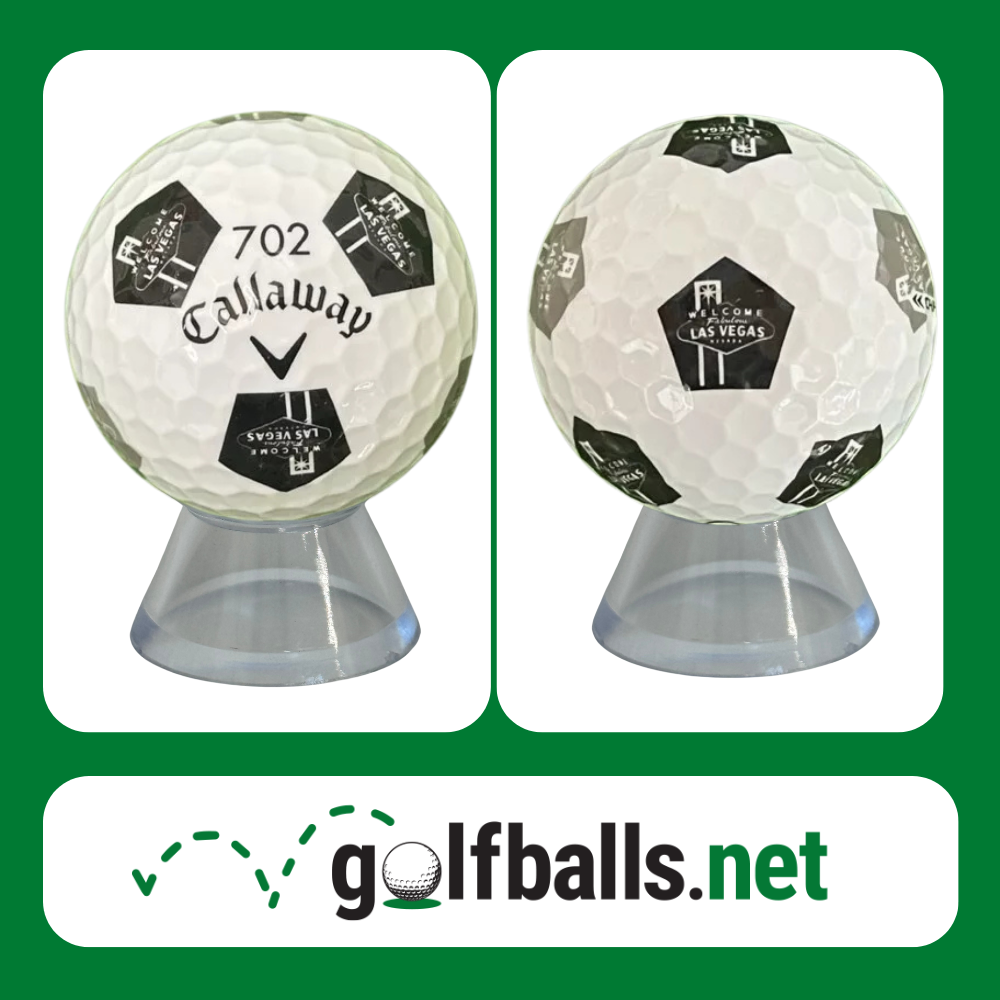 Limited Edition Callaway Chrome Soft Truvis Las Vegas Golf Balls