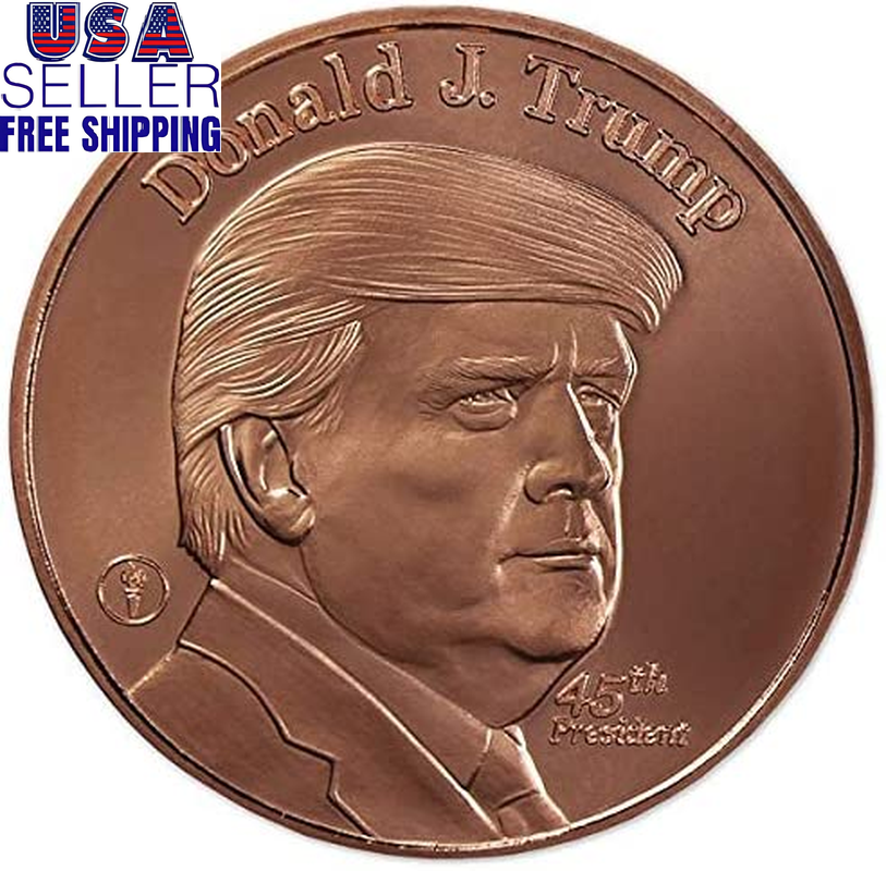 Trump Copper round 1Oz Pure Copper Coin