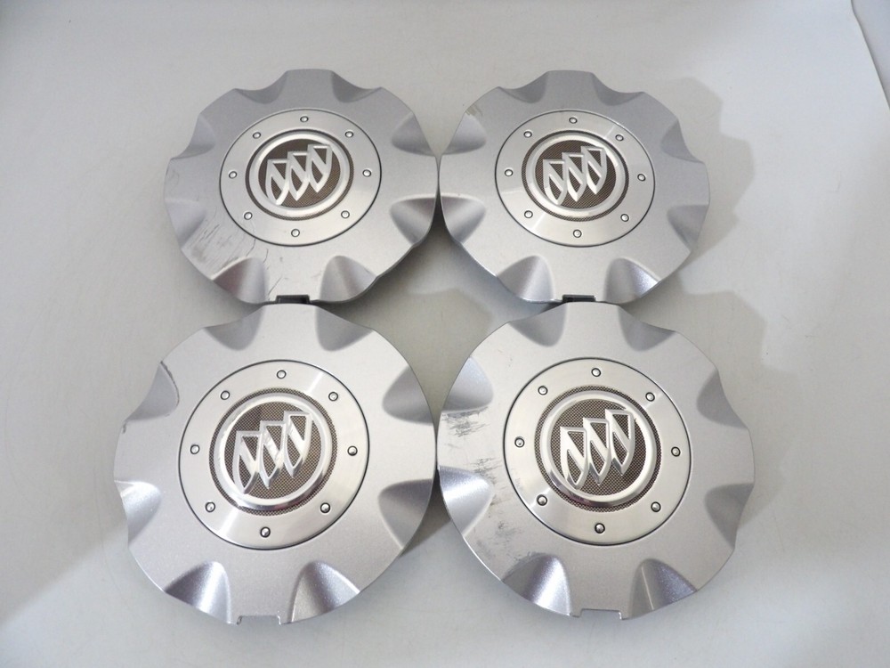 Set of 4 2005 2006 2007 2008-2009 Buick Allure Lacrosse Factory OEM Center Caps