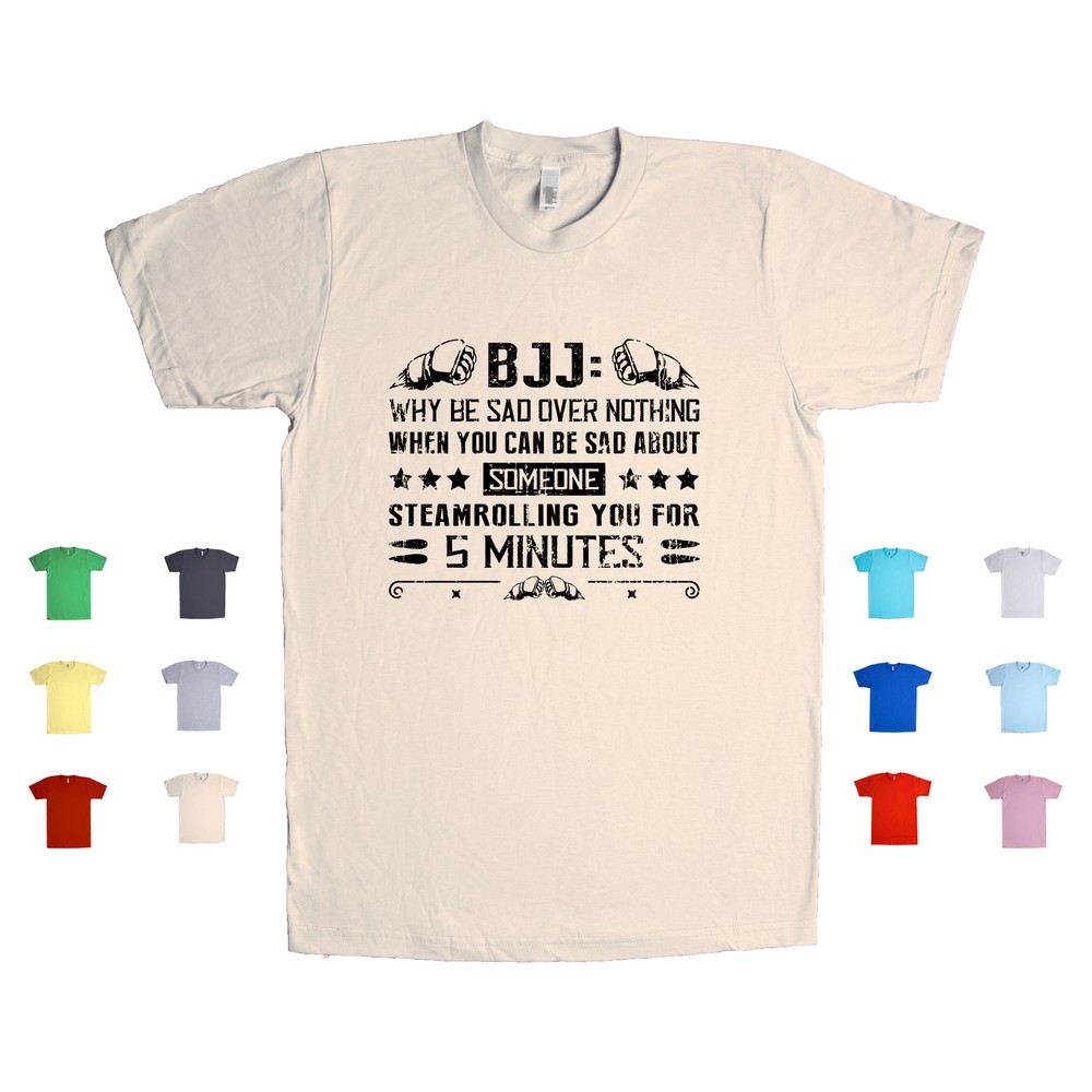 Sad Over Nothing? Try Sad About Someone Steam Unisex Tee