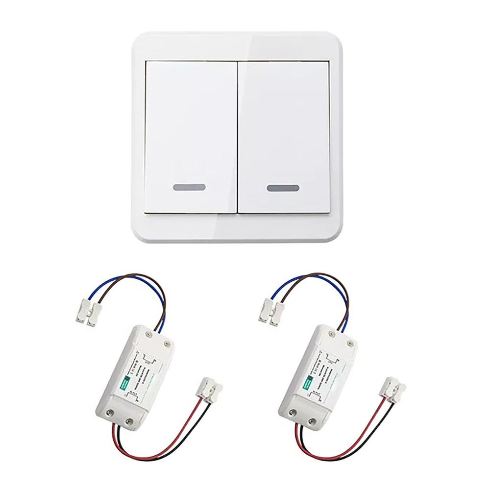 New 433MHz Wireless Remote Control Light Switch Kit House Lamp Light Accessories