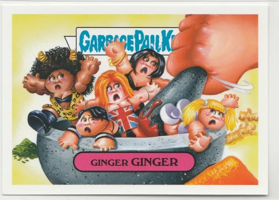 Garbage Pail Kids GPK 2019 We Hate the 90s Ginger Ginger #5b Card