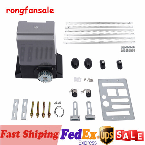 1800kg Automatic Sliding Gate Opener Motor Remotes Control Gate Opener 3968lbs