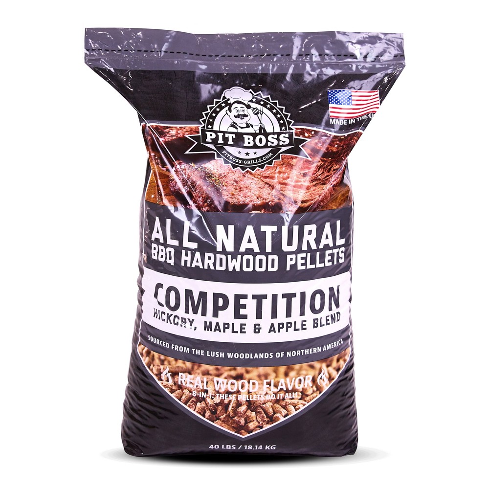 All-Natural Hardwood Blend BBQ Grilling Pellets, 40 Pound Bag
