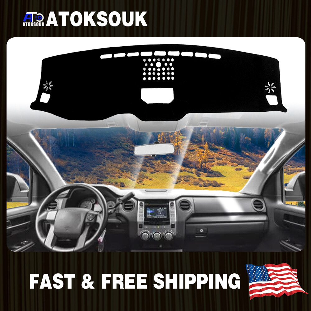 2014-21 Toyota Tundra Sun-Proof Dashboard Cover Mat for Interior Protection