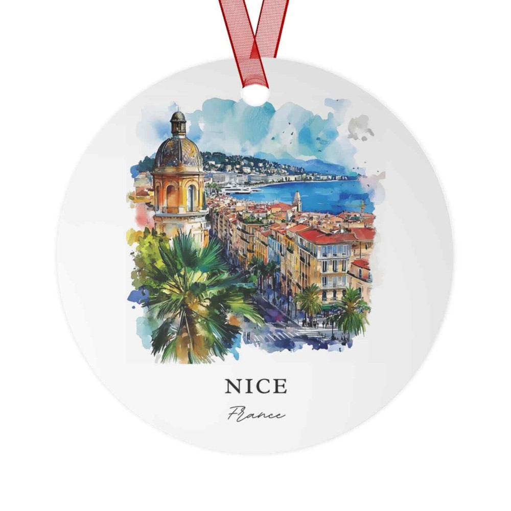 Nice France Ornament Unique French Riviera Souvenir Nice Fr Xmas Decor And