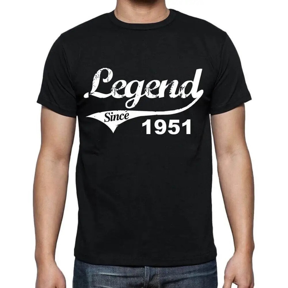 Men's Graphic T-Shirt Legend Since 1951 73rd Birthday Anniversary 73 Year Old